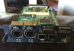 YAMAHA MY16 ES64 ETHERSOUND Expansion Card