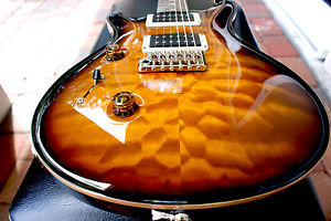 Paul Reed Smith Custom 24 with 10 Top Lefty 2014 Tri color sunburst. Brand New!