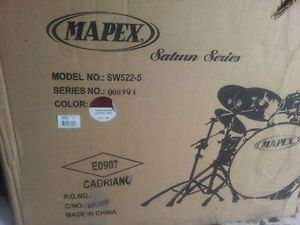 BATTERIA MAPEX SATURN SERIES LIMITED ED. sw5225 maple/walnut cherry