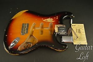 2008 Fender Custom Shop 1962 Stratocaster NAMM LTD Heavy Relic Body & Hardware