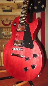 Original 2011 Gibson Les Paul Studio Original Faded Cherry Red Finish USA Made!