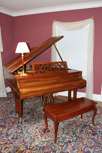 Chickering 6'6" Grand Piano 1899 >Fully Restored and Updated