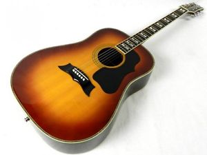 Morris MG-600 w/hard case Acoustic guitar From JAPAN Free shipping #D55