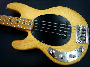 Lefty Ernie Ball Music Man Stingray 4-Strings Natural Electric Bass Guitar