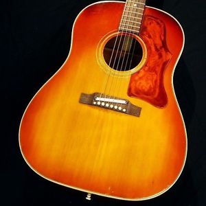 Free Shipping Used Gibson Vintage J-45 ADJ [Made in 1966] 1Piece Mahogany Neck