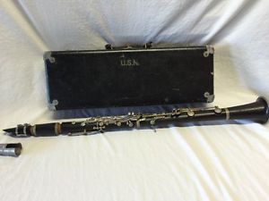 Vintage USN Clarinet Penzel-mueller Artist Model M1920B
