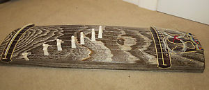 Japanese koto -  half size - approx 3 foot / 90cm long,  accessories, padded bag