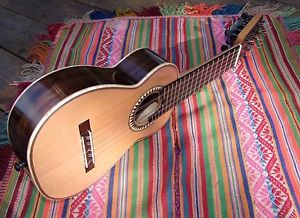 Concert CHARANGO Peruano Nogal Walnut Cedro (cedar) Ship Ready wCase by Tarazona