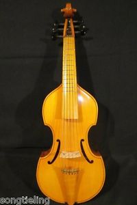SONG Brand Concert Maestro bird's eye 6 strings14 3/8" viola da gamba #6006s