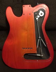 Warmoth Telecaster Tele Body w/ B Bender! Nitro! Made In USA! Cherry Sunburst!