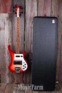 Rickenbacker 4003S FireGlo 4 String Electric Bass Guitar with Hardshell Case USA