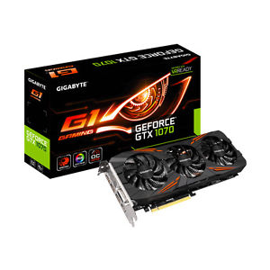 AB-GV-N1070G1GAMING-8GD VGA GIGABYTE GEFORCE GTX 1070 G1 GAMING 8GB 256BIT GDDR5