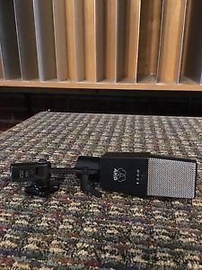 Vintage AKG C414 B-ULS  Condenser Cable Professional Microphone 414 p12-48