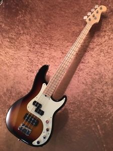 Fender USA  American Deluxe Precision Bass 3TS/M w/hard case Free shipping #E448