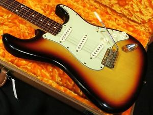 Fender Custom Shop 1960 Stratocaster NOS 3Tone Sunburst 24 Free shipping