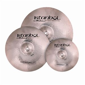 KIT PIATTI BATTERIA SAMATYA ISTAMBUL SET 1 COMPOSTO HI HAT + CRASH + RIDE