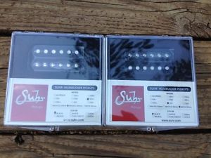 NEW SUHR SSV Neck & SSV+ Plus Bridge Humbucker Pickup Set 50mm Alnico V Black