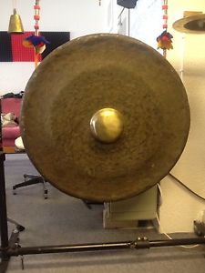 Großer Bali Gong  83 cm Durchmesser Mit Verschiedene Schlegeln