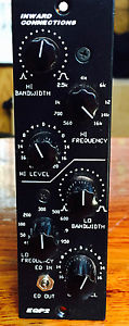 INWARD CONNECTIONS EQP2 500 SERIES API EQUALIZER