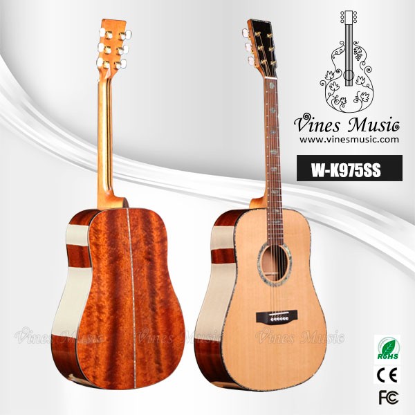 41" Solid cedar acoustic high-gloss end custom guitar brands