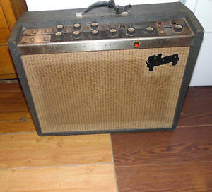 Vintage 1960 Gibson  Hawk GA-2RVT Gibson Amp 2 Speakers,Foot Pedal,Kalamazoo Mi
