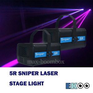 2 Units 200W 5R Sniper Laser Spot Stage Lighting DJ Club American Weding Party