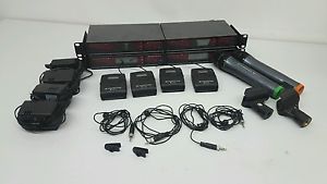 SENNHEISER EW100 G2 WIRELESS MIC SET 700MHZ BODYPACK LAVALIER RECIEVER HANDHELD