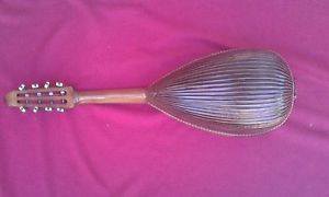 Bellissimo mandolino 1893 doghe scanalate