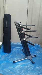 ULTIMATE SUPPORT APEX AX90B 3 TIER WHIT BAG,   color  light blue