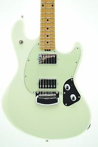 Ernie Ball Music Man StingRay Guitar Ivory White Maple Fretboard