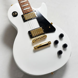 Free Shipping Used Gibson Les Paul Studio 2016 (Alpine White) Electric Guitar
