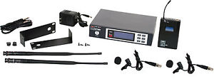 Galaxy Audio ECDR/38VVL ECD Wireless Dual Lavalier Microphone System