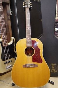 GIBSON/USA J-50 Natural w/hard case Free shipping Guiter Bass From JAPAN #F27