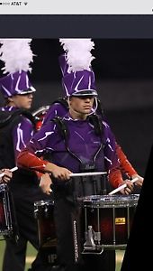 [79]MARCHING BAND POWER TOPS & [68] DIGITAL SHAKO COVERS.  100% POLYESTER FABRIC