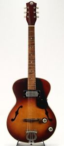 Teisco MODEL7 Sunburst Tesco full-acoustic Used Electric Guitar Made in Japan