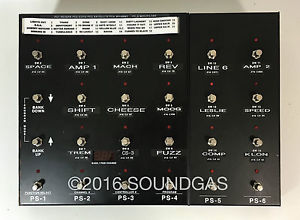 BOB BRADSHAW/CUSTOM AUDIO ELECTRONCS RS-10 Midi Foot Controller + RS-10 Expander