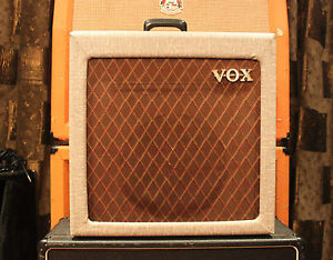 Vintage 1959 Vox AC15 AC1 1st Circuit TV Beige Fawn Valve Amplifier #3730 Rola