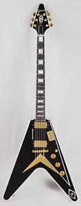 Gibson CUSTOM SHOP Custom Collection Limited Flying V Custom Ebony w /Hardcase