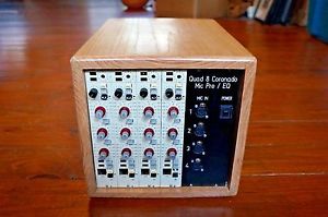 Quad Eight 4 Channel Rack of Preamp / EQs - Coronado, Pacifica , Ventura - Recap