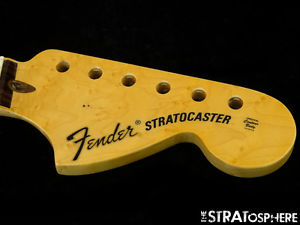 * Fender American SELECT Stratocaster NECK Strat USA Guitar Rosewood Bound #38
