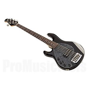 Music Man USA Stingray 5 Lefthand BK - Black RW MH * exc. cond. * musicman bass