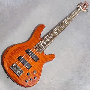 YAMAHA TRB1005J Mod. Caramel Brown w/soft case F/S Guiter Bass From JPN #Z922