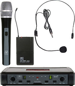 Galaxy Audio ECDR/HHBPSL ECD Wireless Handheld/Headset Microphone System