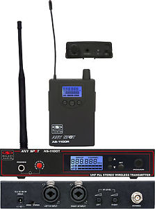 Galaxy Audio AS-1100L UHF Wireless Personal Monitor Freq CODE L