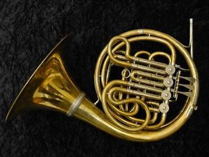 Hans Hoyer 802MB Horn Unlacquer model Used Horn w / Hard case