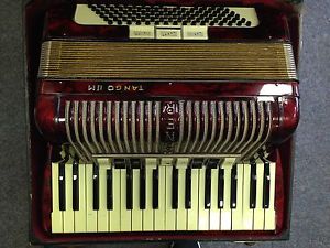 Vintage Piano accordion Hohner Tango IIM Manufactured between 1953 - 1961