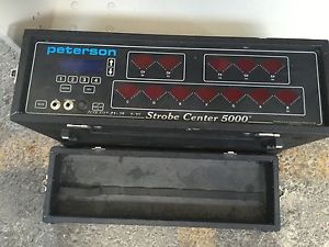 Vintage Peterson Strobe Center 5000 Tuner