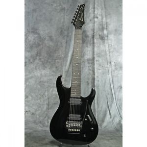IBANEZ S7320-BK Wizard II S series 7 string Black Used Electric Guitar Japan F/S