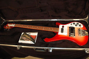 Rickenbacker 4003s Fire Glo Electric Bass Guitar