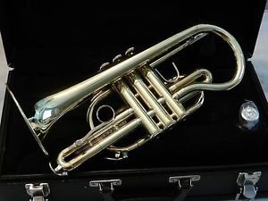 Beautiful Bach CR-310 Shepherd's Crook Cornet - Plays / Works Great - Sweet Horn